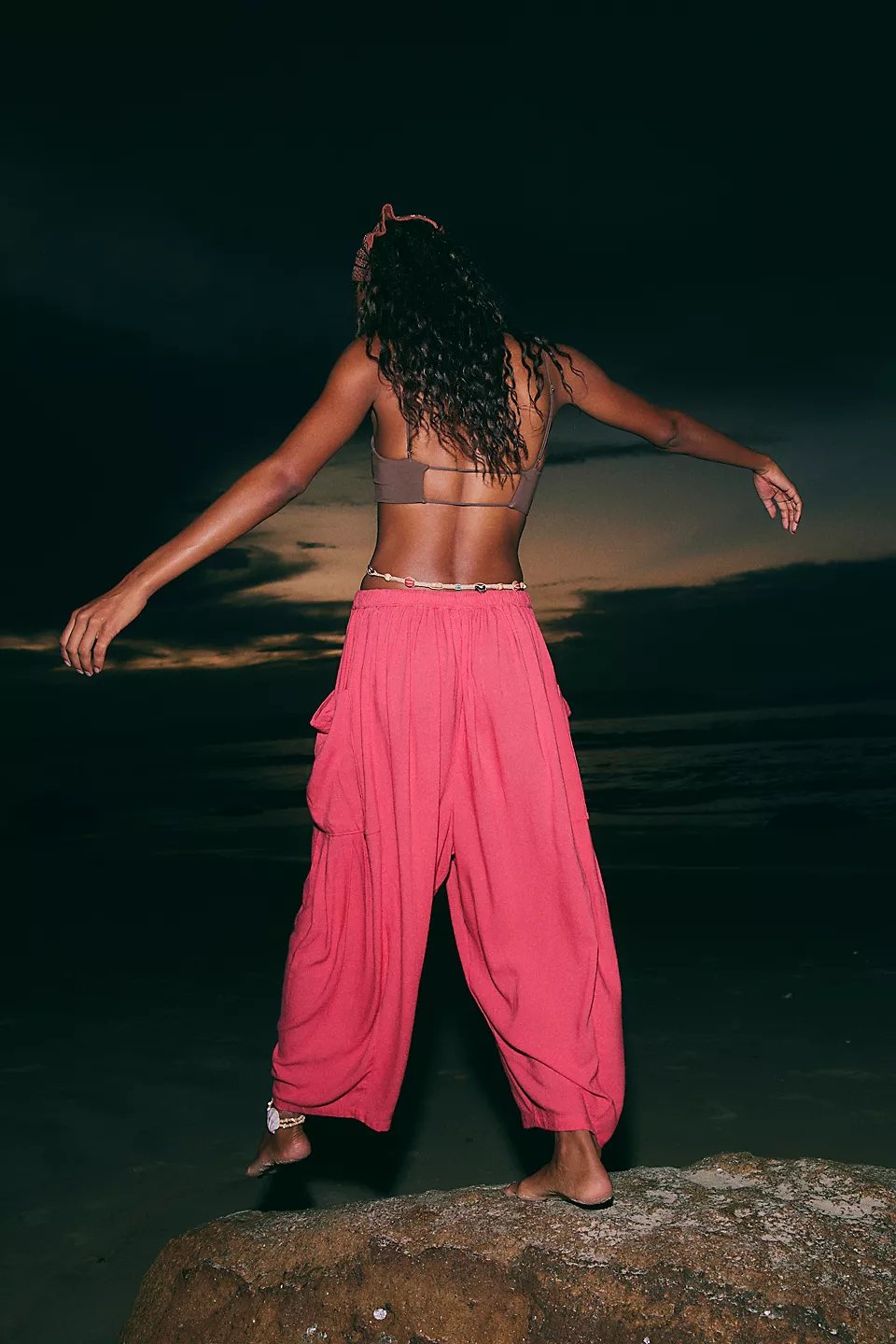 🔥LETZTER TAG SALE 50% RABATT👖 Lässige Leinenhose mit weitem Bein für Damen