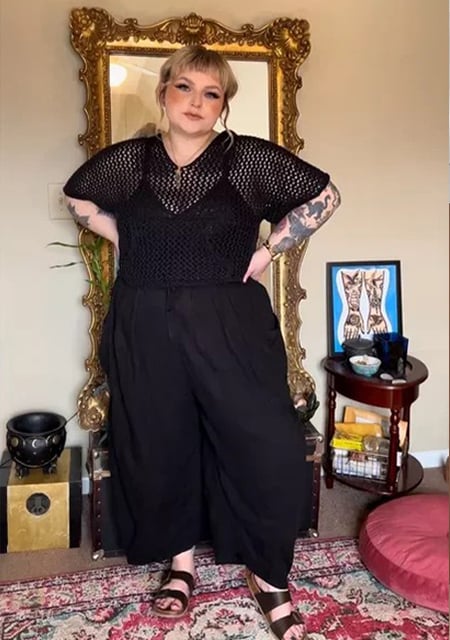 🔥LETZTER TAG SALE 50% RABATT👖 Lässige Leinenhose mit weitem Bein für Damen