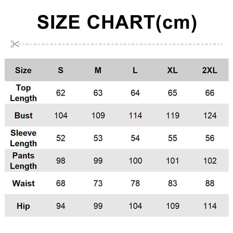 🔥Herbstangebote 50% Rabatt🍂2-teiliges Lounge-Set mit langen Ärmeln für Damen