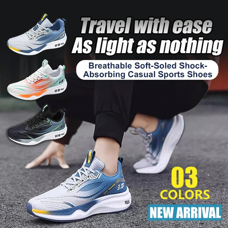🔥Neuer heißer Verkauf❤️🔥Atmungsaktive, stoßdämpfende Sport-Freizeitschuhe mit weicher Sohle für Männer und Frauen