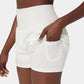 ✨️Hoch taillierte 2-in-1-Yoga-Shorts & Seitentaschen