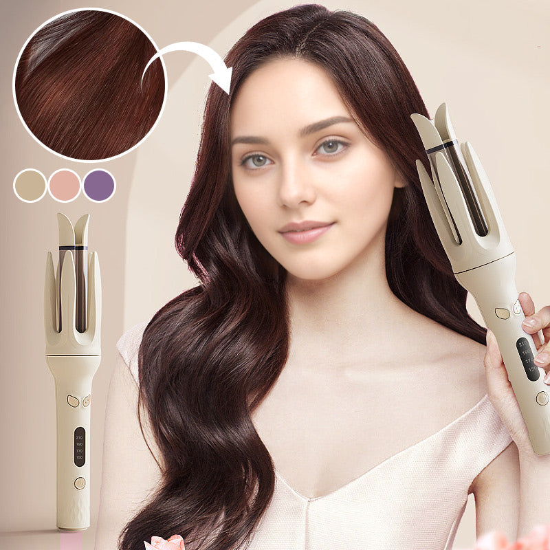💕💁‍♀️ 🎀 Locken in Salonqualität – Professionelle Präzision für perfekte, langanhaltende Locken✨Praktischer, automatischer Lockenstab