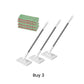 Flat Mop with Stainless Steel Handle, come with Reusable Washable Mop Cloths🏆-7