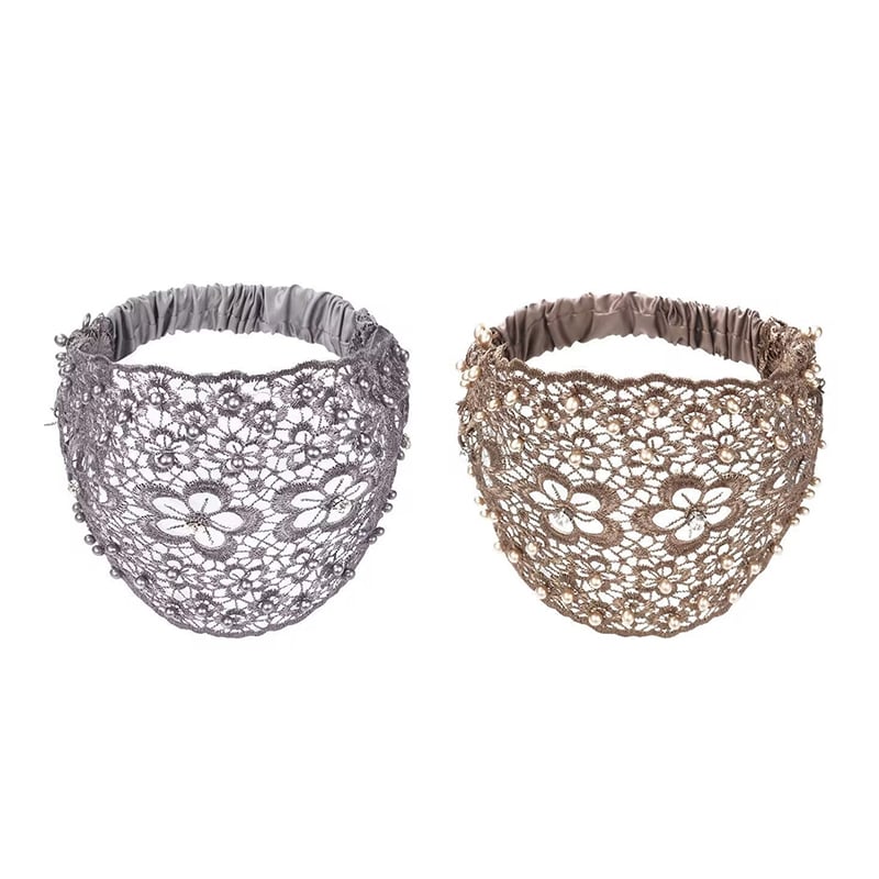🌞Summer Sale 50% OFF🔥Plum Blossom Hollow Beaded Wide Headband