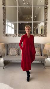 🎅🎁Weihnachtskarneval – 50 % Rabatt💃Einfarbiges, plissiertes Midi-Swing-Kleid