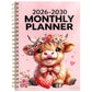 🐮 50% OFF 🌟 Adorable Highland Cow 5-Year Planner (2027–2030) ✨