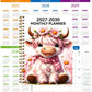 🐮 50% OFF 🌟 Adorable Highland Cow 5-Year Planner (2027–2030) ✨
