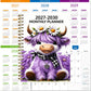 🐮 50% OFF 🌟 Adorable Highland Cow 5-Year Planner (2027–2030) ✨