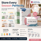 💐 BUY 2, GET 1 FREE! 🧳No‑Pump Vacuum Storage Bags – Press & seal, no pump needed. Saves 80% space, keeps clothes dry & dust‑free. Perfect for bulky bedding & off‑season gear. 🛏️🗄️
