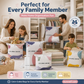 💐 BUY 2, GET 1 FREE! 🧳No‑Pump Vacuum Storage Bags – Press & seal, no pump needed. Saves 80% space, keeps clothes dry & dust‑free. Perfect for bulky bedding & off‑season gear. 🛏️🗄️