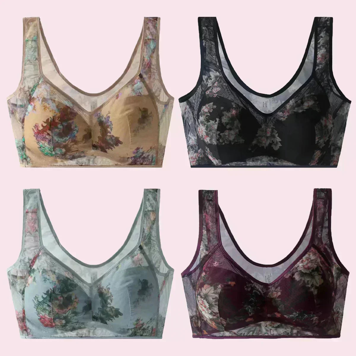 Kaufen Sie eins und erhalten Sie zwei gratis, 3er-Pack🔥Heißer Verkauf 50% Rabatt💟Bequemer Spitzen-BH ohne Knöpfe