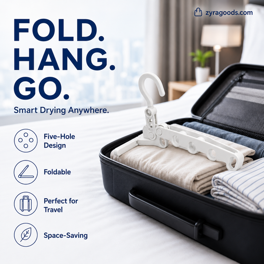 Portable Foldable Clothes Hanger