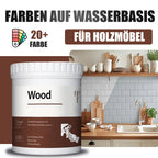 💥💥Umweltfreundliche, geruchsneutrale Holzmöbel-Reparatur- und Renovierungsfarbe auf Wasserbasis