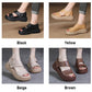 【EU 35-40】👡Női retro vastag talpú tépőzáras szandálok
