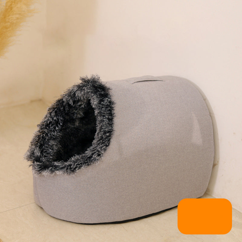 🐾Winter Warm Pet Cave Bed-10