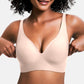 ☀️Summer Hot Sale🔥NOW 60% OFF!!💕Jelly Wireless Womens Comfortable Wireless Bras Push Up Bralettes Seamless Tshirts Bras Deep V Everyday Bras