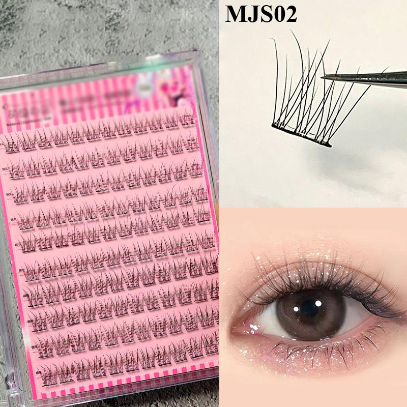 Waterproof Glue-free Realistic False Eyelashes💕-15