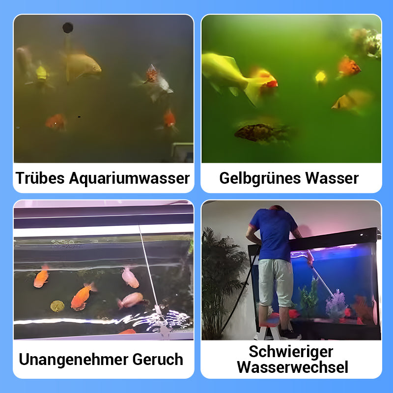 💥Heißer Verkauf 50% Rabatt♻️Kaufe 2, Erhalte 3 Gratis💧Leistungsstarke Wasserreinigungstablette für Aquarien