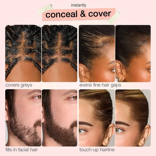 Instant Hair Shadow Powder Stick with Sponge Applicator