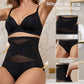 Plus-Size High-Waist Cross Tummy Control Panties
