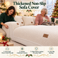 💖Thickened Non-Slip Sofa Cover – Ultra-Soft, Washable, Scratch-Resistant & Pet-Friendly, 3 Colours 🛋️✨