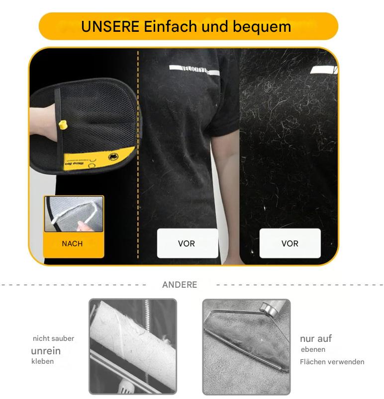 🔥Letzter Tag🐶🐱Tierhaarentferne  Elektrostatikhandschuhe