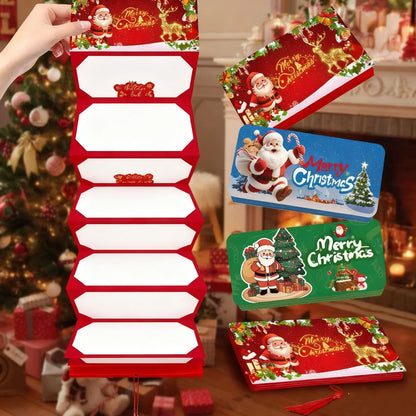 🎁🎄 Christmas Sale – 50%! ⭐ Christmas Cash Envelope with Money Clip