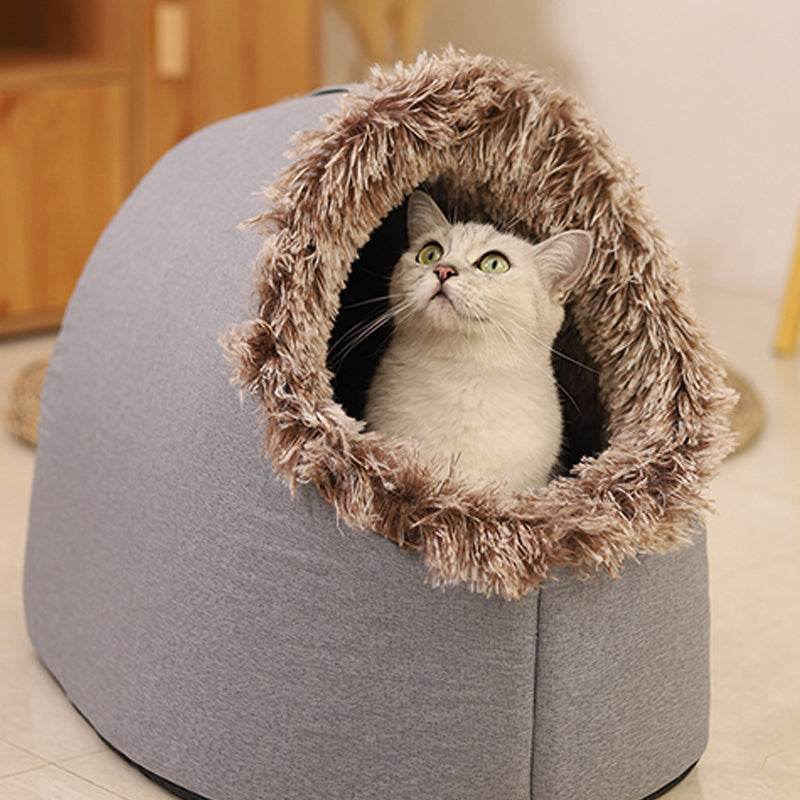 🐾Winter Warm Pet Cave Bed-7