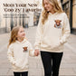 Women's Highland Cow Fleece-Lined Hooded Sweatshirt