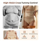 Plus-Size High-Waist Cross Tummy Control Panties