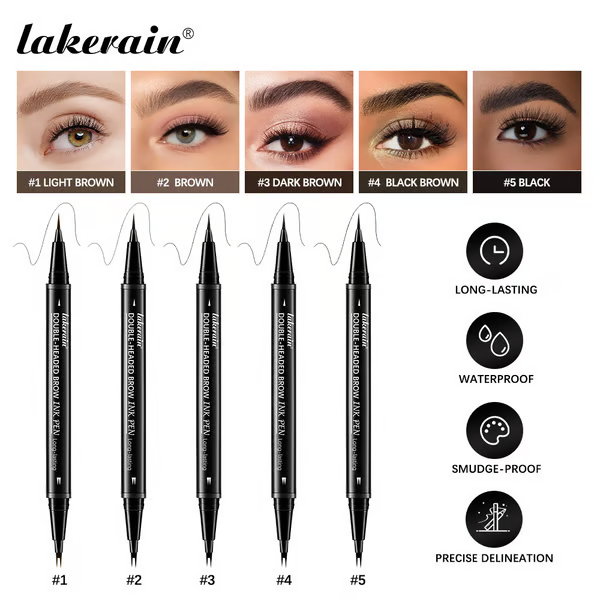 ⏳Begrenzte Zeit 50% Rabatt💥💖 Erzielen Sie sofort perfekte Augenbrauen ✨ 2-in-1-Augenbrauenstift mit zwei Enden