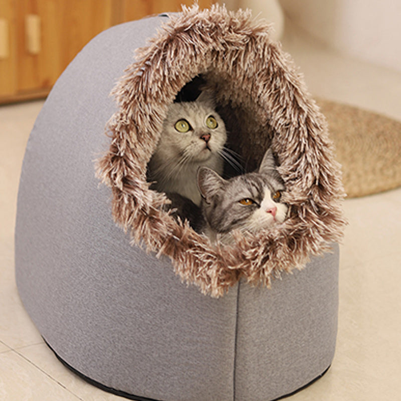 🐾Winter Warm Pet Cave Bed-4