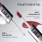 Perfect Twin Lip — Dual-Ended Liquid Lipstick with Velvet Matte Colour and Glossy Shine