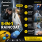 ⏳Time-Limited Special⏰Mini Ball Shape Disposable Raincoat – Ultra‑compact ball packaging fits in any bag, purse or glove box. Waterproof & easy to use – always ready for sudden showers! 🌧️✨