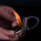 🎁 Letzter Tag 49 % RABATT - Schlüsselanhänger Feuerzeug 🔥