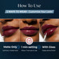 Perfect Twin Lip — Dual-Ended Liquid Lipstick with Velvet Matte Colour and Glossy Shine