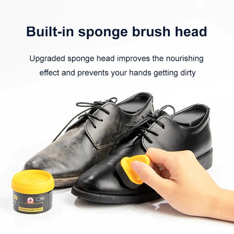🔥Kaufe 2 und bekomme 1 gratis 🔥👞Lederreparaturcreme, flüssige Schuhcreme💼