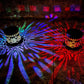 Solar-Powered Mandala Projector Light