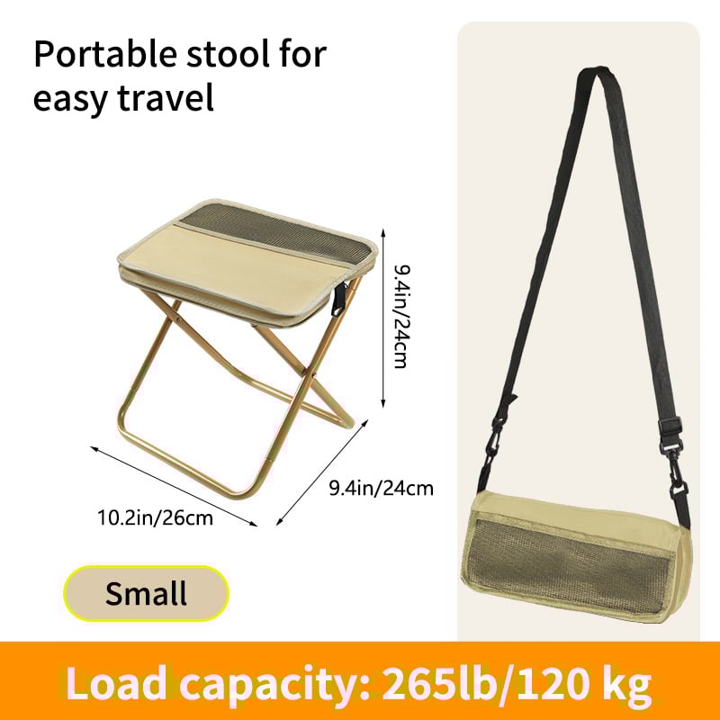 🪑Ultraleichter Klapphocker – trägt bis zu 120 kg