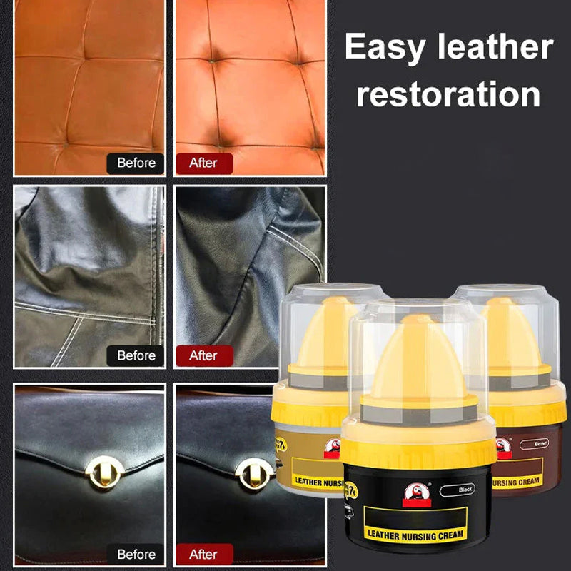 🔥Kaufe 2 und bekomme 1 gratis 🔥👞Lederreparaturcreme, flüssige Schuhcreme💼