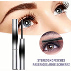 Schlanke, wellenförmige kleine Stahlrohr-Wasserfest-Natur-Mascara