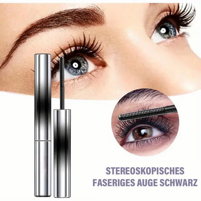 Schlanke, wellenförmige kleine Stahlrohr-Wasserfest-Natur-Mascara