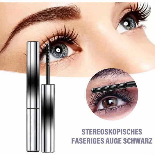 Schlanke, wellenförmige kleine Stahlrohr-Wasserfest-Natur-Mascara