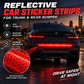 🚗 Reflective Car Sticker Strips for Trunk & Rear Bumper
