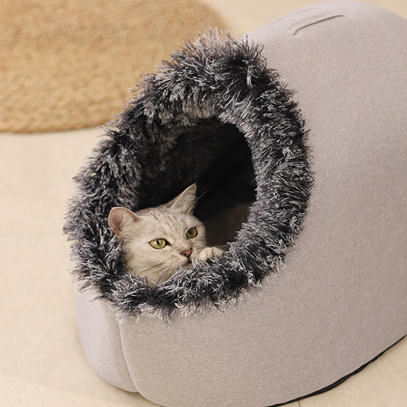 🐾Winter Warm Pet Cave Bed-2