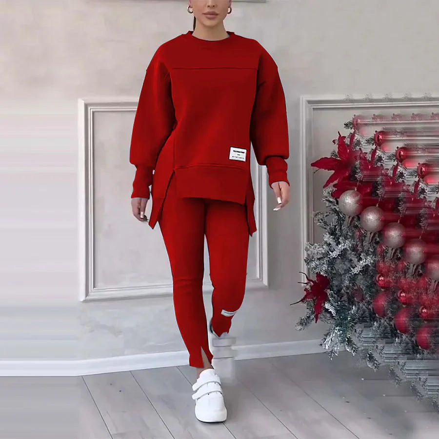 🔥2025 NEUE VERKÄUFE🏆Lässiges Sweatshirt-Leggings-Set für Frauen