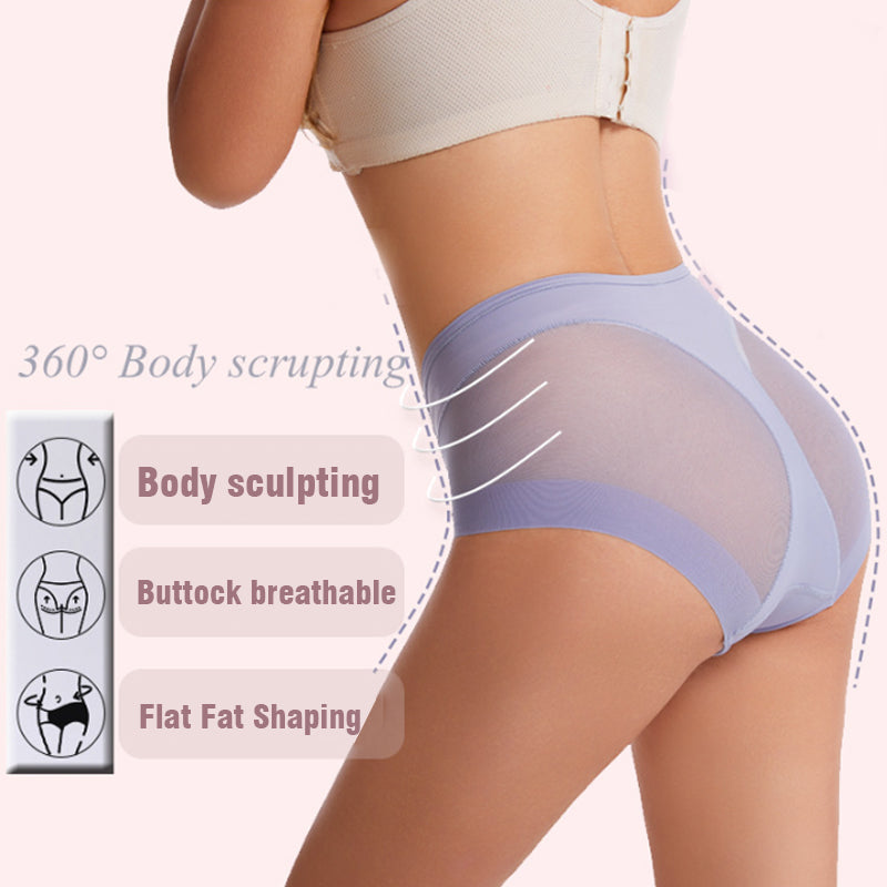 🌸Zeitlich begrenzt 50% RABATT🌸High Waist Ice Silk Seamless Shaping Briefs