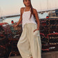 🔥LETZTER TAG SALE 50% RABATT👖 Lässige Leinenhose mit weitem Bein für Damen