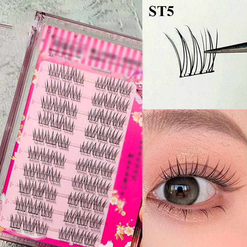 Waterproof Glue-free Realistic False Eyelashes💕-11
