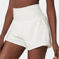 ✨️Hoch taillierte 2-in-1-Yoga-Shorts & Seitentaschen